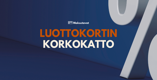 Luottokortin korkokatto