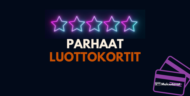 Parhaat luottokortit
