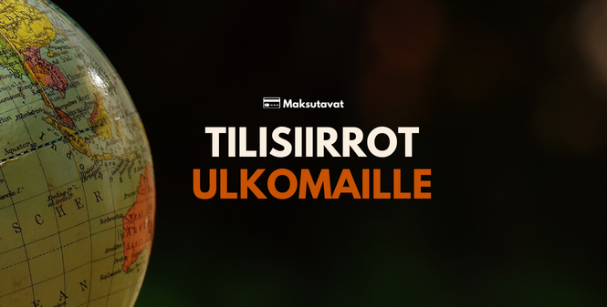 tilisiirrot ulkomaille
